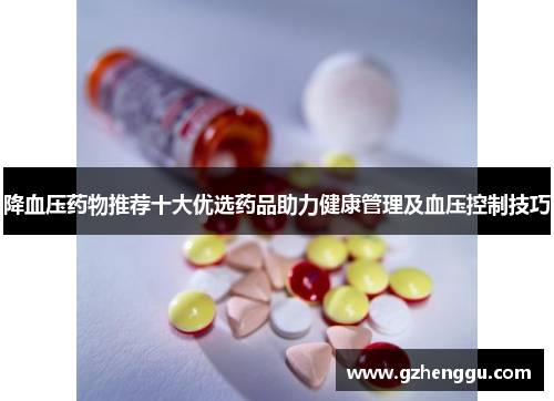 降血压药物推荐十大优选药品助力健康管理及血压控制技巧